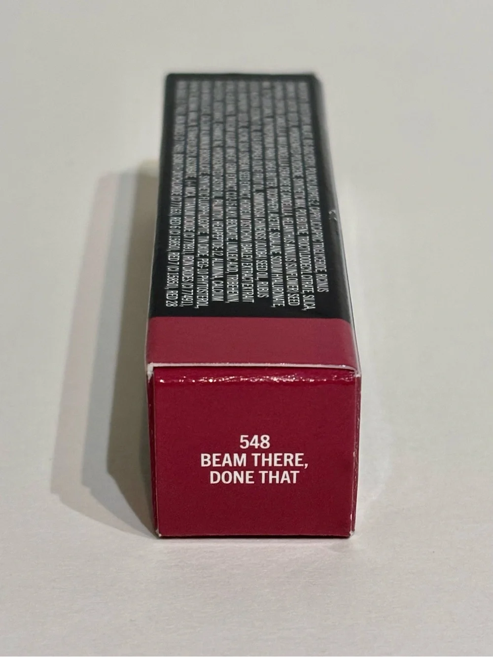 MAC Lustreglass Sheer-Shine Lipstick Shade 548 Beam There, Done That New in Box